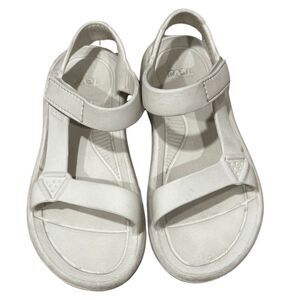 Teva Hurricane Drift Sandals - White, Size 7